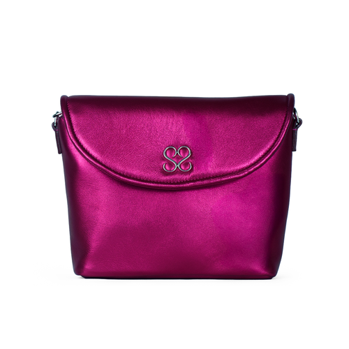 The Avalyn Clutch in Raspberry - Stessa by Sarah