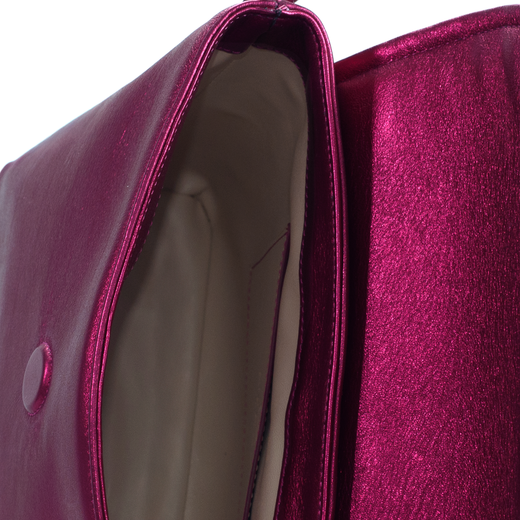 The Avalyn Clutch in Raspberry - Stessa by Sarah