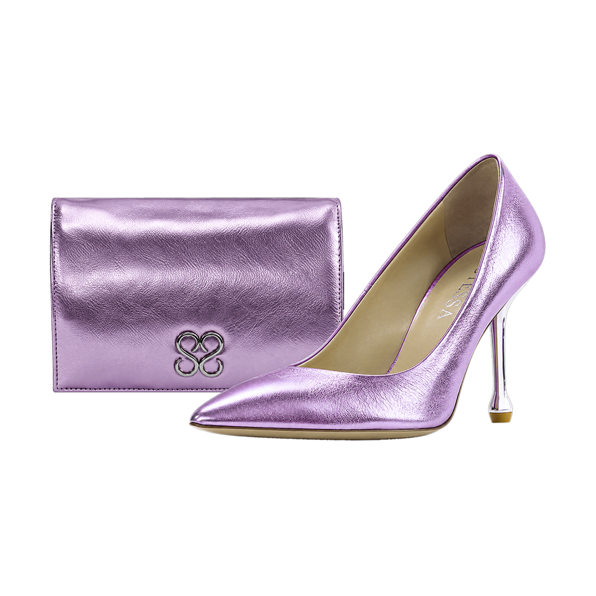 Molly Luxe Corsage Pink Set