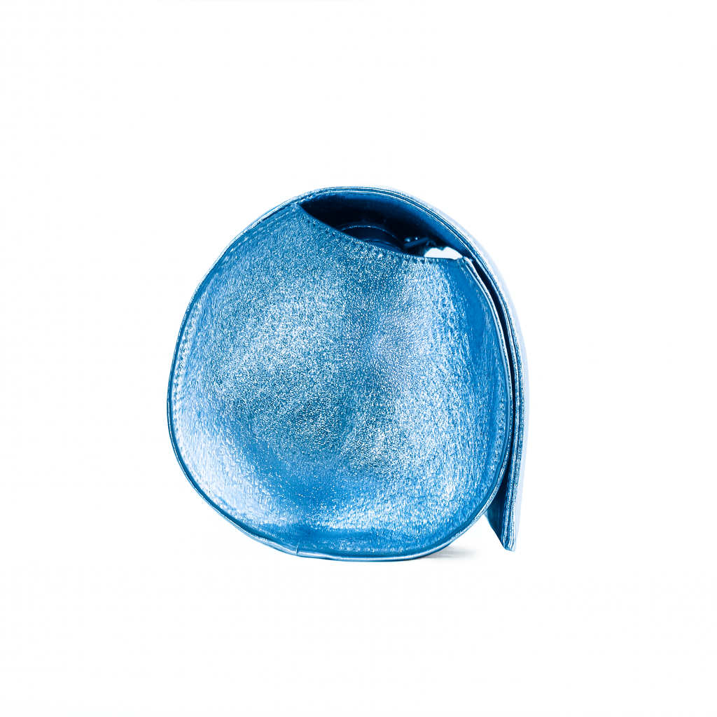 Molly Luxe Clutch in Adriatic Blue