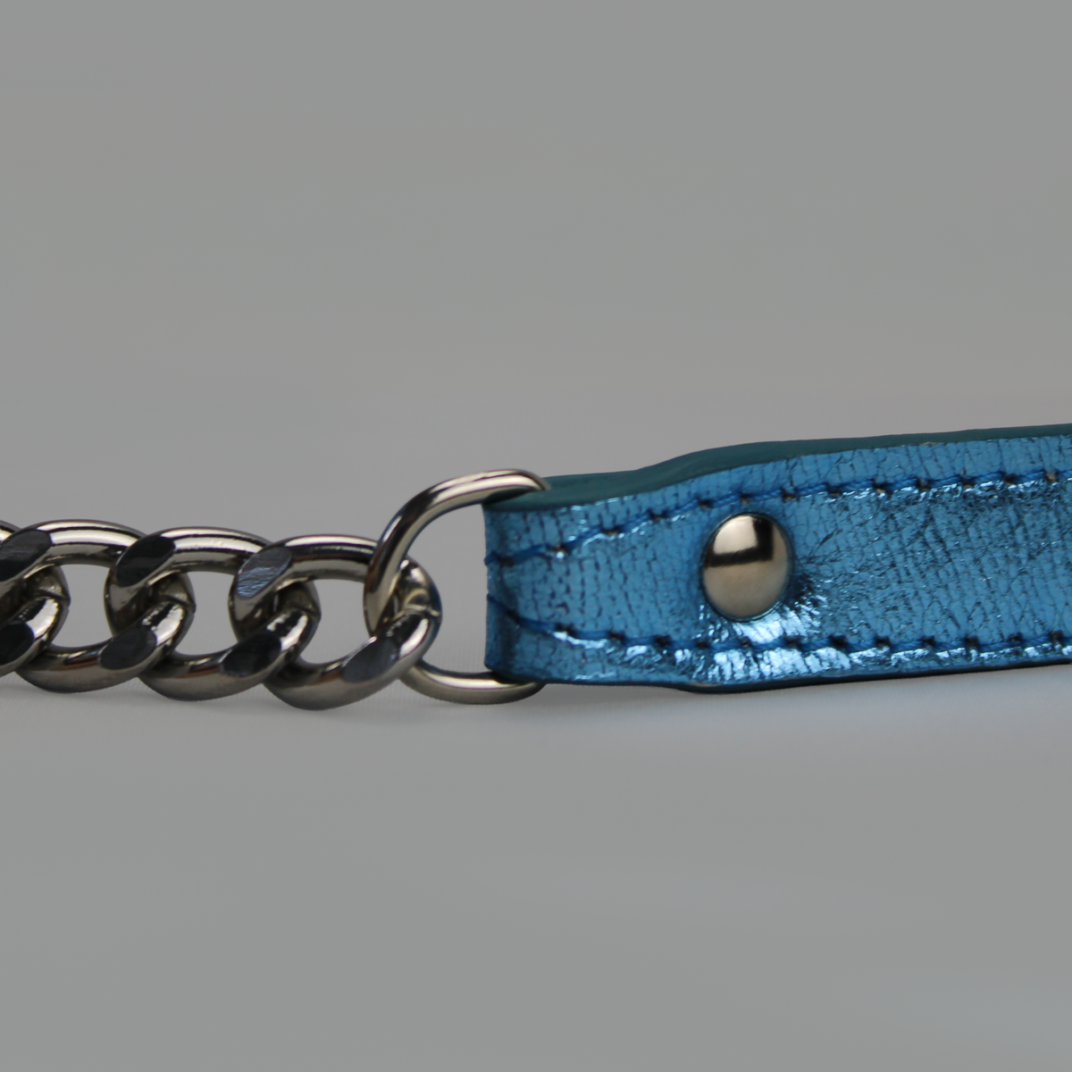 Molly Luxe Clutch in Adriatic Blue