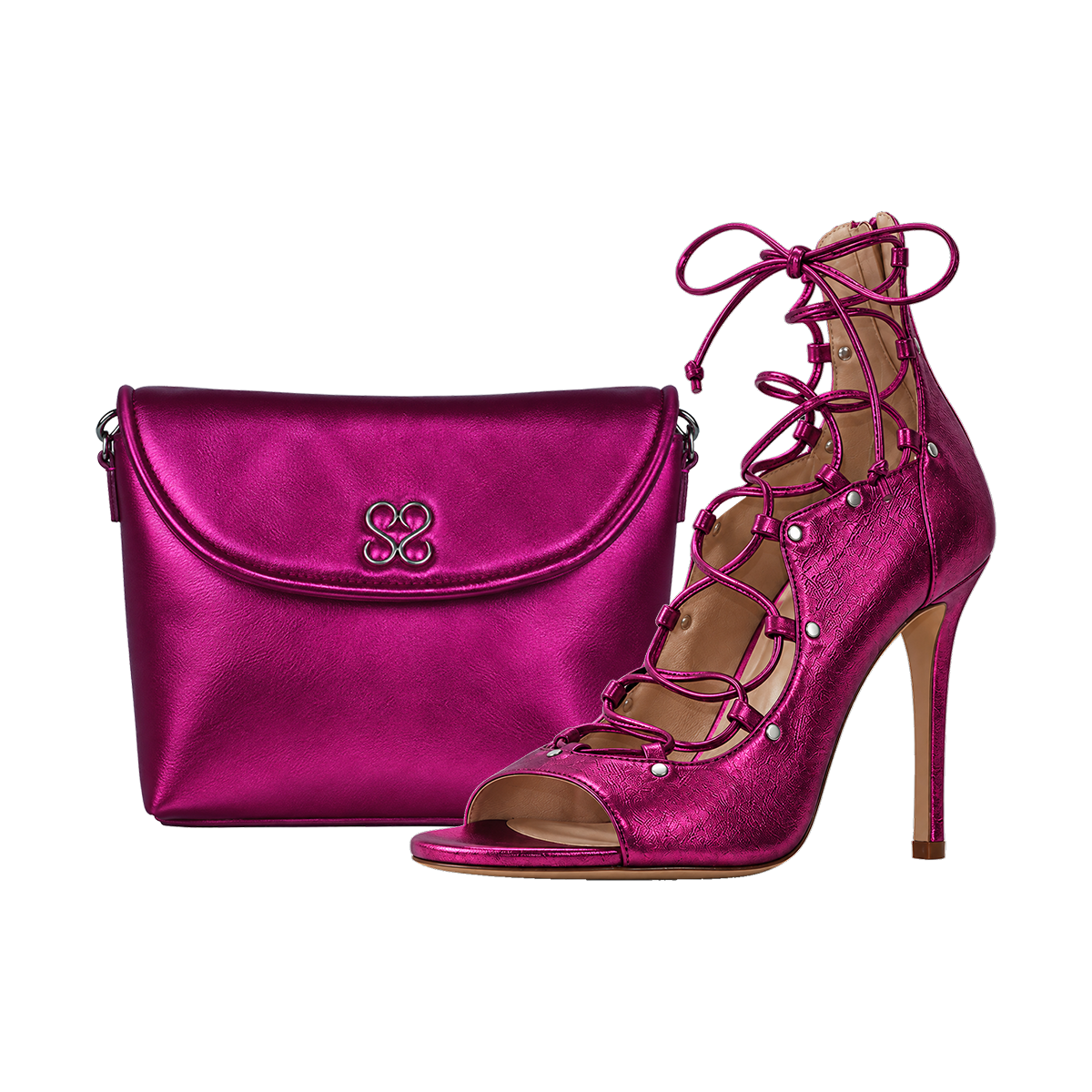 Avalyn Set in Raspberry